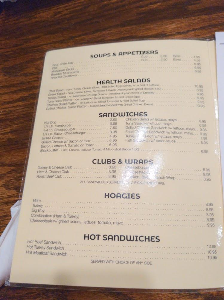 Path Valley Family Restaurant Menu image 1